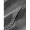 imageAelfric Eden Womens Oversized Vintage Hoodie Basic Acid Washed Hoodies Sweatshirt Long Sleeve Y2K Steetwear Pullover Fall TopDark Grey