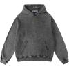 imageAelfric Eden Womens Oversized Vintage Hoodie Basic Acid Washed Hoodies Sweatshirt Long Sleeve Y2K Steetwear Pullover Fall TopDark Grey
