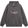 imageAelfric Eden Cartoon Dog Hoodie Couple Hooded Sweatshirt Long Sleeve Pullover Oversized Hoodies 2025 OutfitsDark Grey