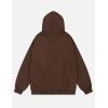 imageAelfric Eden Fleece Hoodies Basic Solid Hooded Pullover Sweatshirts Streetwear Casual Soft OutfitsBrown