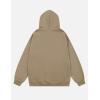 imageAelfric Eden Hoodies Basic Solid Hooded Pullover Sweatshirts Oversized Casual Soft Hoodie 2024 Trendy OutfitsCoffee