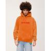 imageAelfric Eden Hoodies Mens Acid Wash Hoodie Oversized Vintage Heavyweight Cotton Fleece Hooded Pullover SweatshirtOrange