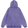 imageAelfric Eden Mens Lightning Graphic Hoodies Print Oversized Unisex Streetwear Vintage Hoodie Y2k Sweatshirt Pocket PulloverPurple