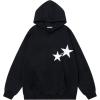 imageAelfric Eden Star Hoodies Y2k Oversized Graphic Hoodies Aesthetic 90s Crewneck Sweatshirt Long Sleeve Pullover TopsBlack