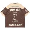 imageAelfric Eden 90s Oversized T Shirts Unisex Grahpic Jersey Printed Casual Tees Streetwear Vintage Summer Top TshirtCoffee