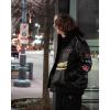 imageAelfric Eden Faux Leather Jacket Oversized Racing Motorcycle Jackets Moto Coats Unisex Trendy Streetwear JacketBlack