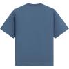 imageAelfric Eden Mens Shirts Basic Cotton Tee Plain T Shirt Crew Neck Short Sleeve Tops Casual MidweightBluestone Blue