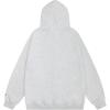 imageAelfric Eden Oversized Hoodies Womens Leopard Letter Print Hoodie Fall Y2k Hooded Sweatshirts With PocketLight Gray