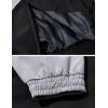 imageAelfric Eden Reflective Stripe Star Zipper Jacket Graphic Oversized Lightweight Jacket Casual Comfy Soft CoatsBlack