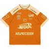 imageAelfric Eden 90s Oversized T Shirts Unisex Grahpic Jersey Printed Casual Tees Streetwear Vintage Summer Top TshirtOrange