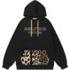 imageAelfric Eden Oversized Hoodies Womens Leopard Letter Print Hoodie Fall Y2k Hooded Sweatshirts With PocketBlack