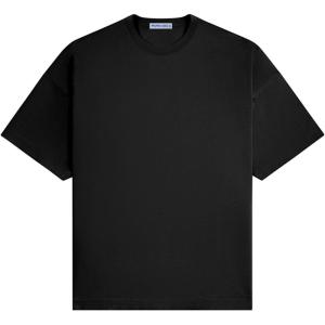 imageAelfric Eden Mens Shirts Basic Cotton Tee Plain T Shirt Crew Neck Short Sleeve Tops Casual MidweightBlack Black