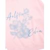 imageAelfric Eden Blurring Flower Print Hoodie Womens Oversized Graphic Hoodies Y2K Floarl Solid Pullover Hooded Sweatshirt UnisexPink