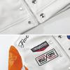imageAelfric Eden Cropped Leather Jacket Women PU Crop Moto Biker Racing Trendy Fashion Casual CoatsOrange