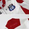 imageAelfric Eden Cropped Leather Jacket Women PU Crop Moto Biker Racing Trendy Fashion Casual CoatsRed