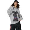 imageAelfric Eden Dog Graphic Hoodie Oversized Cute Star Sweatshirt Unisex Y2k Casual Hooded PulloverGrey