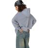 imageAelfric Eden Hoodies Denim Butterfly Hoodie Casual Baggy Hooded Pullover Sweatshirts Streetwear UnisexGrey