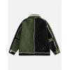 imageAelfric Eden Jackets Color Blocking Embroidery Flower Coats Casual Soft Warm Fleece Lined Jacket 2025 Trendy TopsGreen