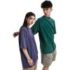 imageAelfric Eden Mens Cotton TShirts Oversized Unisex Short Sleeves Wash Baggy Casual Tees Workout Solid Summer TopsDark Purple