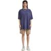 imageAelfric Eden Mens Cotton TShirts Oversized Unisex Short Sleeves Wash Baggy Casual Tees Workout Solid Summer TopsDark Purple
