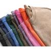 imageAelfric Eden Mens Cotton TShirts Oversized Unisex Short Sleeves Wash Baggy Casual Tees Workout Solid Summer TopsDrak Grey