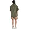 imageAelfric Eden Mens Cotton TShirts Oversized Unisex Short Sleeves Wash Baggy Casual Tees Workout Solid Summer TopsGrey Green