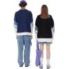 imageAelfric Eden Snow Mountain Sweater Men Casual Knitted Sweater Oversized Graphic Pullover SweaterBlack