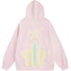 imageAelfric Eden Star Graphic Hoodies Purple Print Hoodie Unisex Oversized Hooded Sweatshirt Long Sleeve Pocket PulloverPink
