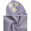 imageAelfric Eden Star Graphic Hoodies Purple Print Hoodie Unisex Oversized Hooded Sweatshirt Long Sleeve Pocket PulloverPurple