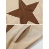 imageAelfric Eden Star Mens Graphic Print ZipUp Hoodie Casual Vintage Oversized SweatshirtApricot