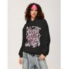 imageAelfric Eden Womens Hoodies Oversized Graphic Hoodies Unisex Y2k Heavyweight Hoodie Pullover TrendyBlack