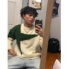 imageAelfric Eden Womens Oversized Star Pullover Sweaters Vintage Crewneck Long Sleeve Knit Sweaters Trendy 2025 Fall OutfitsApricot