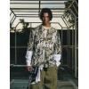 imageAelfric Eden Crewneck Sweatshirt Oversized Camo Sweatshirts Men Casual Patchwork Pullover Streetwear Graphic TopsGreen