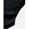 imageAelfric Eden Cropped T Shirts for Women Cut Out Crop Tops Crewneck Short Sleeve Basic TeesBlack