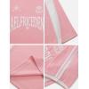 imageAelfric Eden Jersey Shirts Women Oversized Mesh V Neck Graphic Tees Y2k Color Block Short Sleeve T Shirt TopsPink