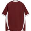 imageAelfric Eden Jersey Shirts Women Oversized Mesh V Neck Graphic Tees Y2k Color Block Short Sleeve T Shirt TopsRed