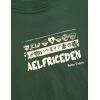 imageAelfric Eden Mens 90s Vintage Oversized Shirts Unisex Harajuku T Shirt Print Graphic Tees Casual Summer Streetwear TopGreen