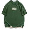 imageAelfric Eden Mens 90s Vintage Oversized Shirts Unisex Harajuku T Shirt Print Graphic Tees Casual Summer Streetwear TopGreen