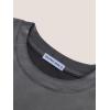 imageAelfric Eden Mens Acid Wash T Shirts Oversized Heavyweight Cotton Vintage Tees Streetwear Casual Short Sleeve TopsDark Grey