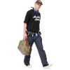 imageAelfric Eden Mens Graphic Tees Number Screw Print Tee Oversized Cotton Y2k Streetwear TopsBlack