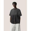 imageAelfric Eden Mens Oversized TShirts Heavyweight Cotton Gradient Wash Tshirt Loose Fit Short Sleeve Vintage TeesBlack
