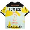 imageAelfric Eden Oversized Contrast Color Jersey Shirts Graphic Tee Printed Casual Unisex Tshirts Streetwear Summer TopGreen