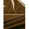 imageAelfric Eden Oversized T Shirt Men 90s Shirt Unisex Streetwear Contrast Color Graphic Tees Casual Vintage Summer TopsBrown
