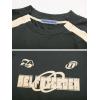 imageAelfric Eden Oversized T Shirt Men 90s Shirt Unisex Streetwear Contrast Color Graphic Tees Casual Vintage Summer TopsGreen