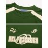 imageAelfric Eden Oversized T Shirt Men 90s Shirt Unisex Streetwear Contrast Color Graphic Tees Casual Vintage Summer TopsMedium Green