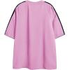 imageAelfric Eden Oversized T Shirt Men 90s Shirt Unisex Streetwear Contrast Color Graphic Tees Casual Vintage Summer TopsPink