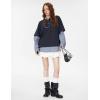 imageAelfric Eden Shirts Double Layer Polo Long Sleeve Tee Oversized Casual Y2k TopsBlue