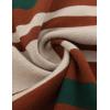 imageAelfric Eden Stripe Star Polo Tee Oversized Button Collar T Shirt Short Sleeve Y2k TopsBrown