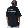 imageAelfric Eden T Shirts Blurring Spider Print Tee Washed Tee Shirt Casual Soft Short Sleeve 2025 Trendy TopsBlack