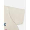 imageAelfric Eden Women Oversized Tee Star Grahpic Print Tshirts Casual Short Sleeve Loose Cotton TShirt Summer Y2k TopApricot